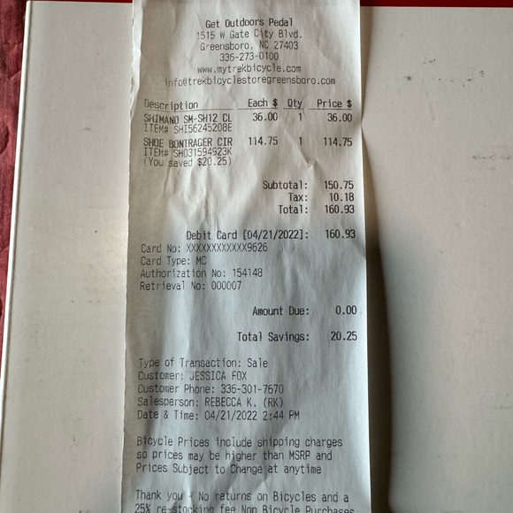 NEW Bontrager circuit road shoes - Picture 2 of 5